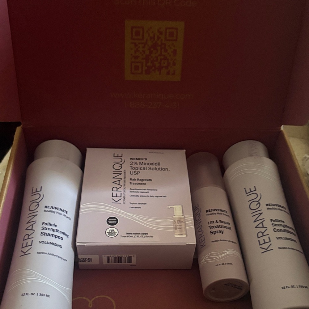 Keranique Hair Treatment Set - White